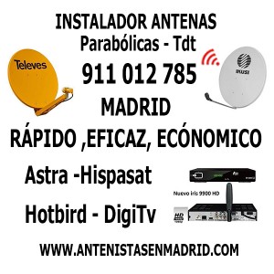 antenistas madrid