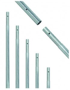mastiles galavanizados para sujeccion antena tdt